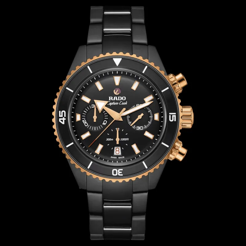 Captain Cook High-Tech Ceramic Automatic Chronograph
