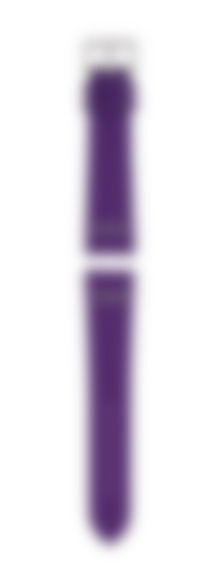 紫色皮革表带