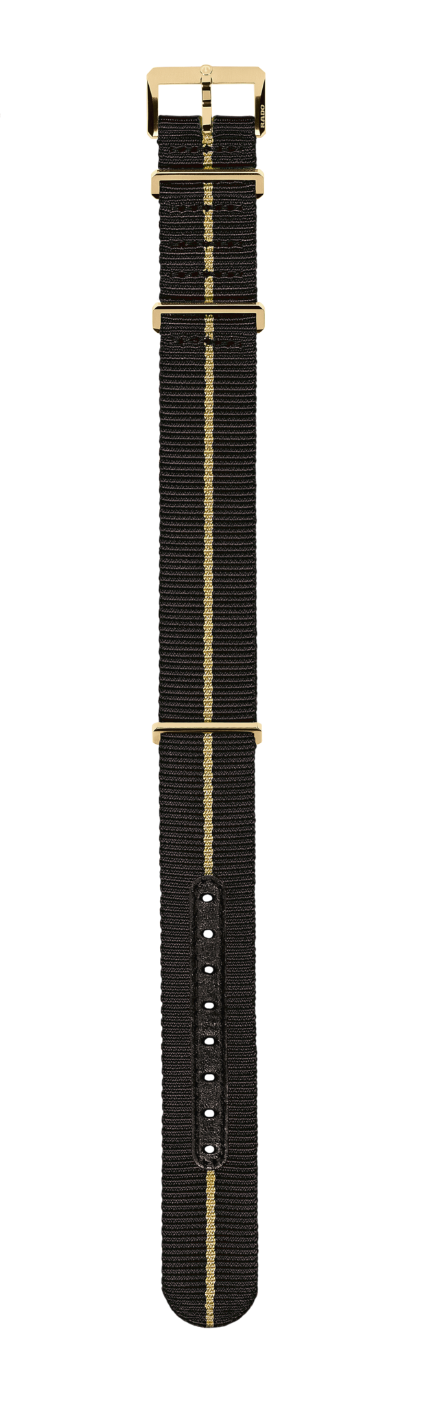 Black textile Strap
