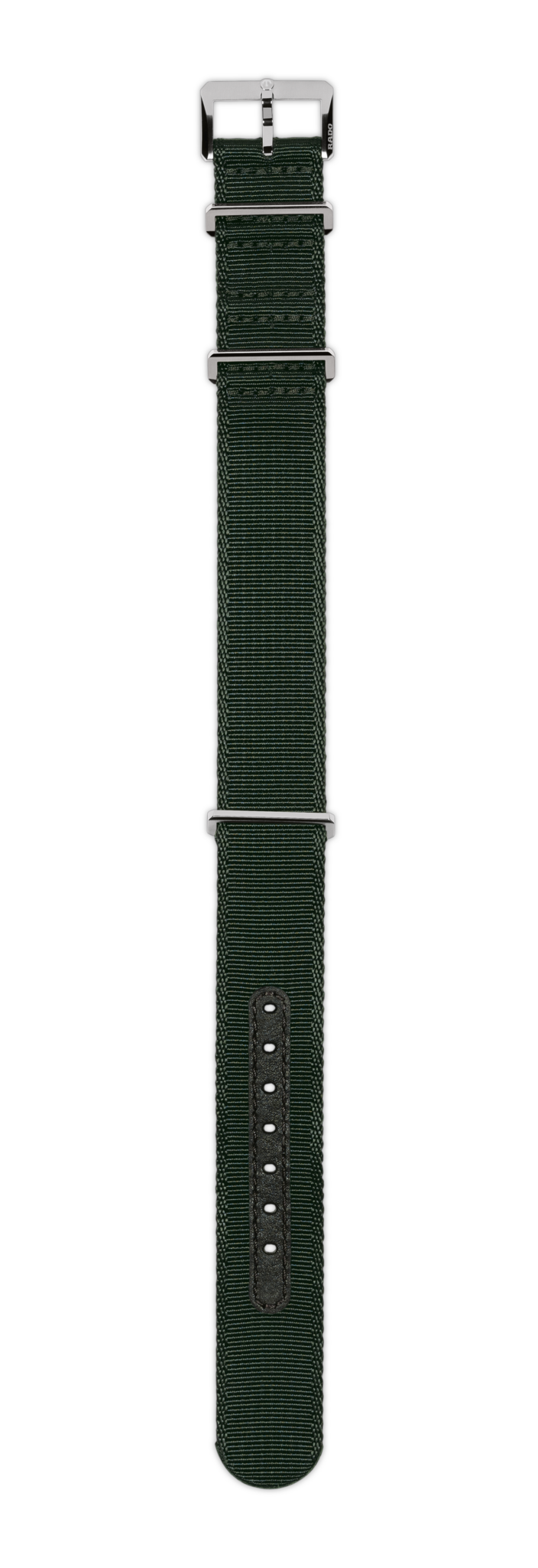 Green textile strap