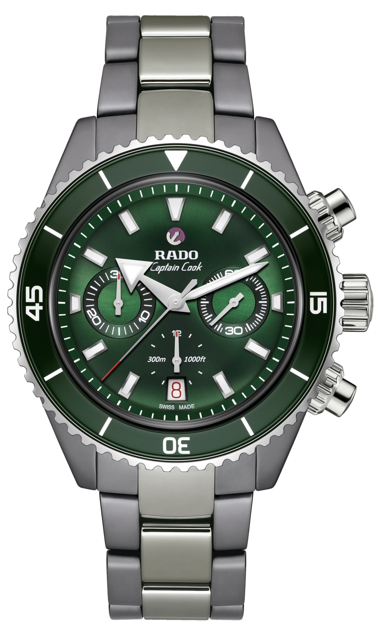 Captain Cook High-Tech Ceramic Automatic Chronograph