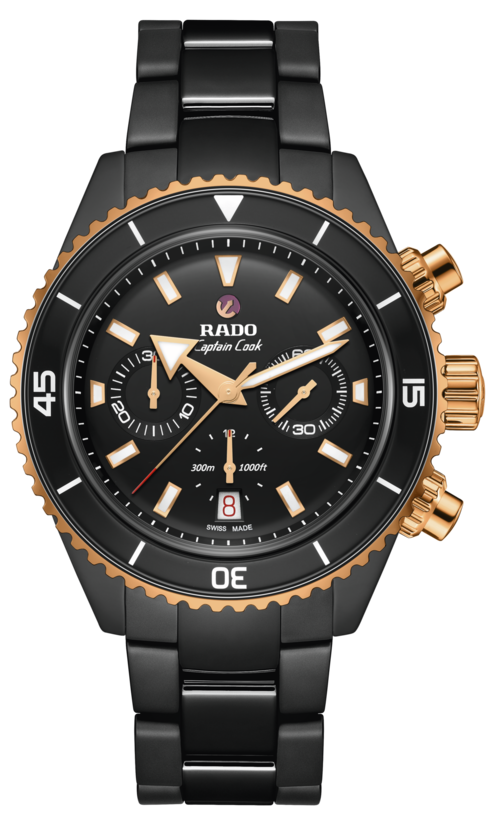 Captain Cook High-Tech Ceramic Automatic Chronograph