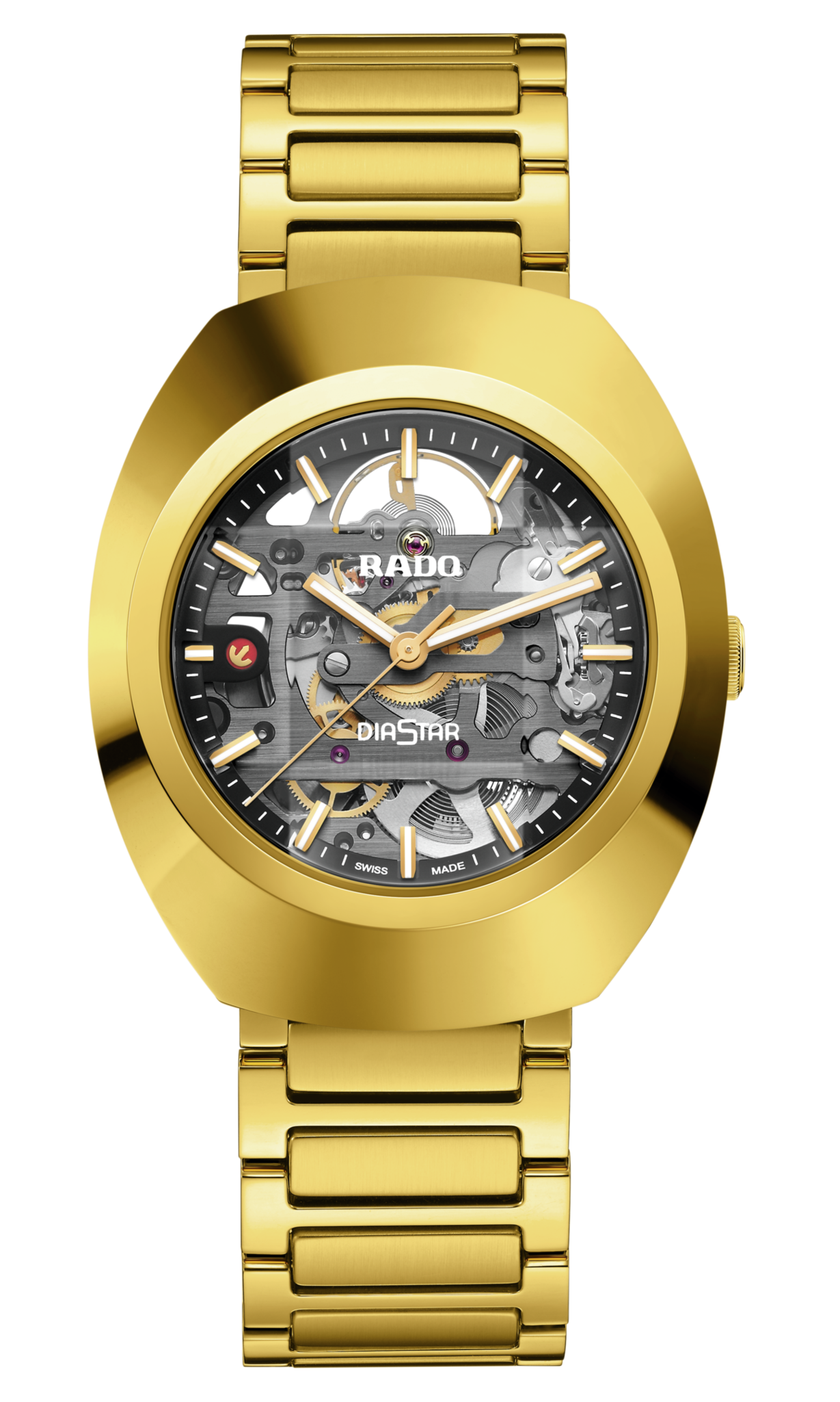 DiaStar Original Skeleton 中性精钢/ PVD 看R12164153 | Rado® 中国