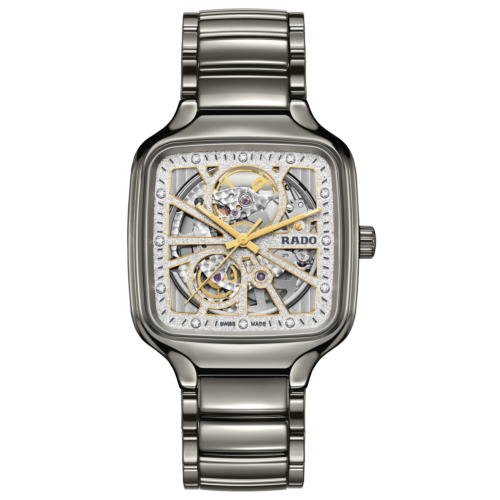 True Square Automatic Open Heart Sparkling