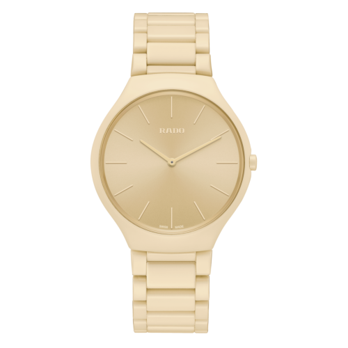 True Round Thinline Les Couleurs™ Le Corbusier Cream white 32001