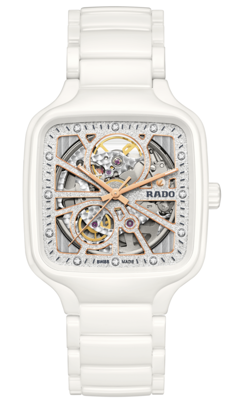 True Square Automatic Open Heart Sparkling