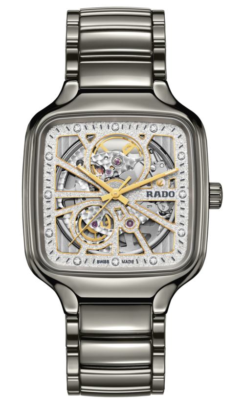 True Square Automatic Open Heart Sparkling