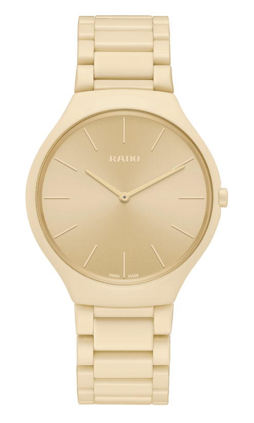 True Round Thinline Les Couleurs™ Le Corbusier Cream white 32001