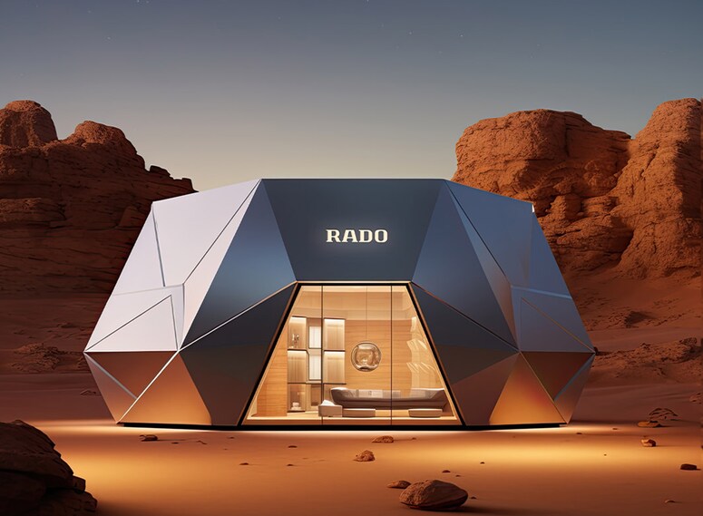 Rado瑞士雷达表Ceramos™碳化钛金属陶瓷门市