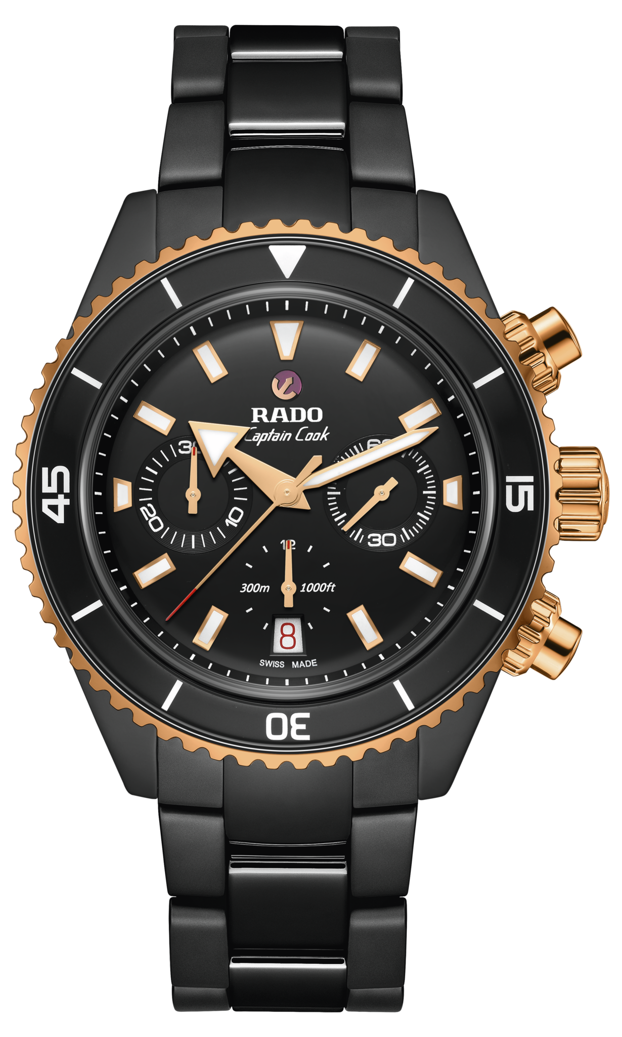 Captain Cook High-Tech Ceramic Chronograph