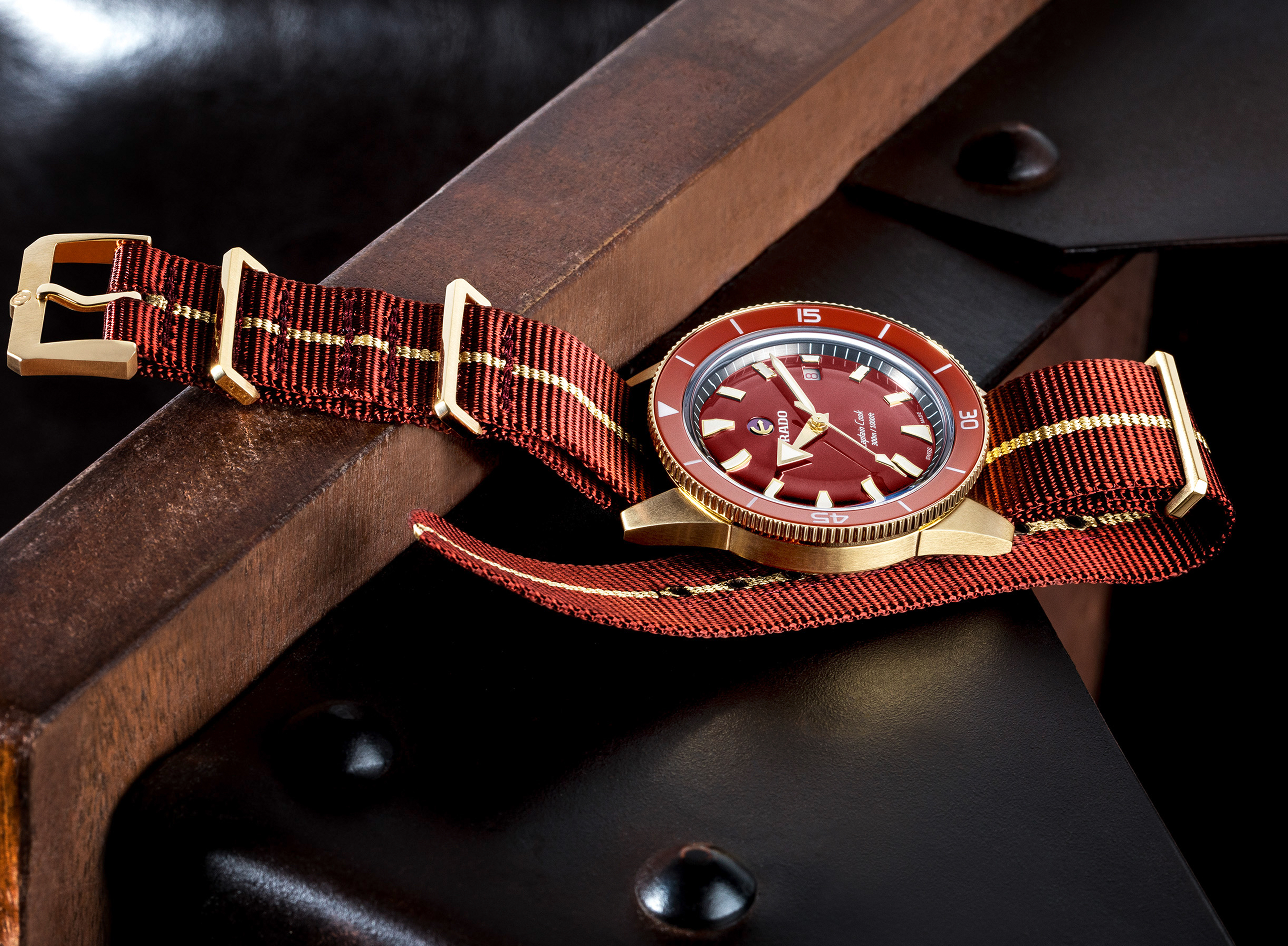 Captain Cook库克船长青铜腕表