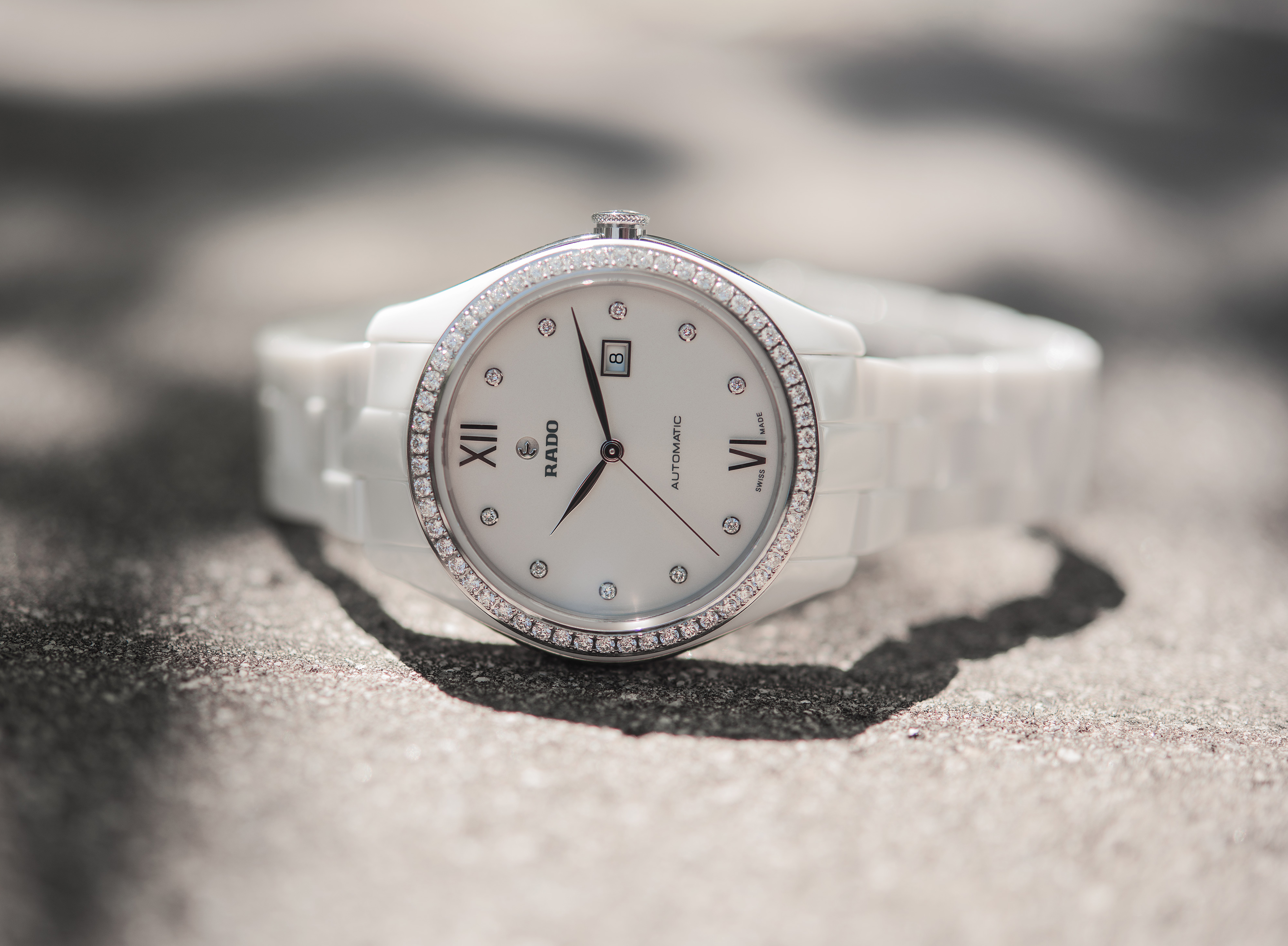 Rado瑞士雷达表HyperChrome皓星系列镶钻腕表