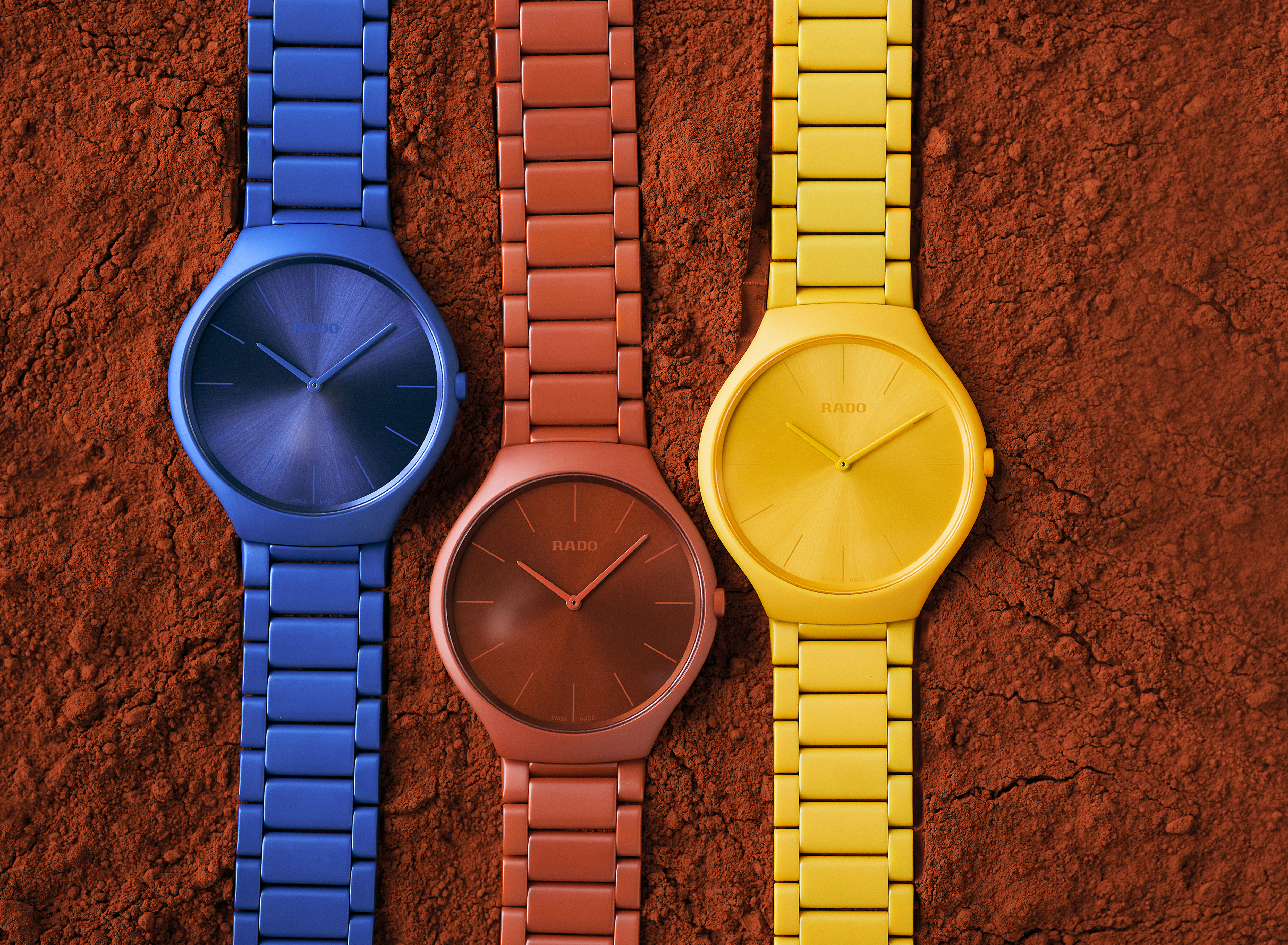 Rado瑞士雷达表True Thinline真薄系列幻彩高科技陶瓷限量版腕表