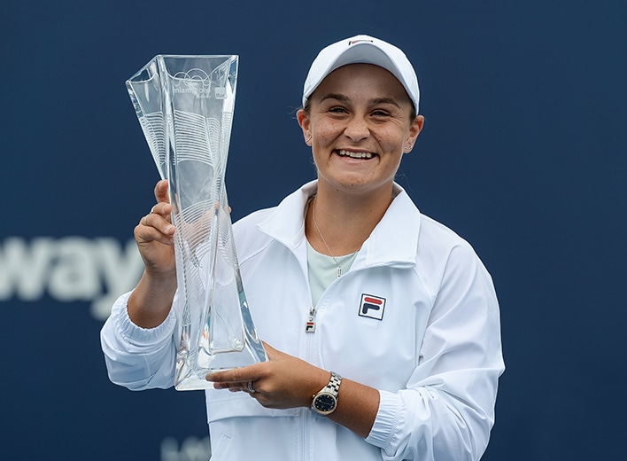 恭喜阿什莉·巴蒂（Ashleigh Barty）！